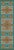 Tempest Turquoise & Gray Rug - 2 x 8