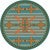 Tempest Turquoise & Gray Rug - 8 Ft. Round