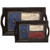Texas Flag Tray Set