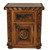 Texas Star Cowhide Night Stand