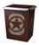 Texas Star Waste Basket