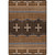 Three Chiefs Gray Rug - 8 x 11