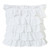 Tiered Ruffled Eyelet Pillow
