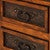 Tooled Leather 72 Inch Buffet