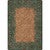 Tooled Turquoise Rug - 3 x 4