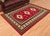 Tres Diamonds Red Rug - 8 x 11 - OUT OF STOCK UNTIL 09/09/2025