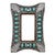 Tribal Turquoise Single Rocker Switch Cover