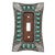 Tribal Turquoise Single Switch Cover