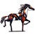 Trotting Horse Sculpture