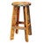Turquoise Barnwood Barstool