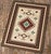 Turquoise Cross Rug - 2 x 8