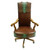 Turquoise River Leather Office Chair
