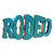 Turquoise Rodeo Sign