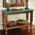 Turquoise Silver Trails Console Table