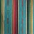 Turquoise Stripe Serape Fabric Placemats - Set of 4