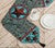 Turquoise Western Star Table Runner