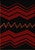 War Path Black Rug - 8 x 11