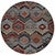 Wasatch Red Rug - 8 Ft. Round