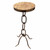 Western Chain Link Accent Table