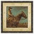 Western Cowboy Pride Framed Canvas