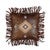 Fringed Diamond Pillow