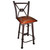 Coronado Iron Barstool with Swivel Back - Classico