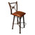 Coronado Iron Barstool with Swivel Back - Brands
