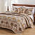 Western Medallions 3pc Quilt Bed Set - King