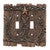 Western Ranch Double Switch Plate