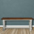 Weston Bench - White
