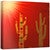 Whimsical Saguaro Wall Art