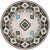Whiskey River Glacier Rug - 8 Ft. Round