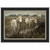 White Horses Framed Print