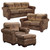Mustang Band 4 Piece Set with Conventional Sofa