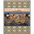 Wild Horses Beige Blanket