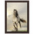 Wild Stallion Brown Framed Canvas