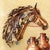Wind Runner Horse Wall Hanging