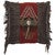 Yellowstone III Square Pillow with Fabric Reverse