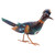 Painted Desert Roadrunner Metal Decor