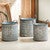 Abilene Galvanized Buckets - Set of 3