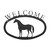 Horse Welcome Sign