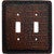 Gator Gulch Double Switch Cover