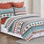 Turquoise Mirage Quilt Bed Set - King