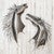 Thriving Mustangs Metal Wall Sculpture Set