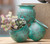 Adobe Clay Sticky Pots - Turquoise