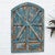 Valley Ranch Rustic Window Wall Art - Turquoise