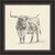 Longhorn Sketch II Wall Art