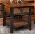 Yellowstone Dutton 1 Drawer Nightstand with Shelf