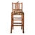 Yellowstone Gallatin Valley Spindle Barstool - Fabric Seat