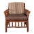 Yellowstone Gallatin Valley Fabric and Leather Lounge Chair